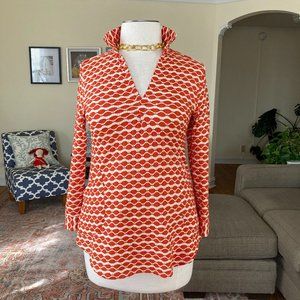 🌴🌞 Women's Large Forcynthia Beachwear Top with Long Sleeves and Pockets